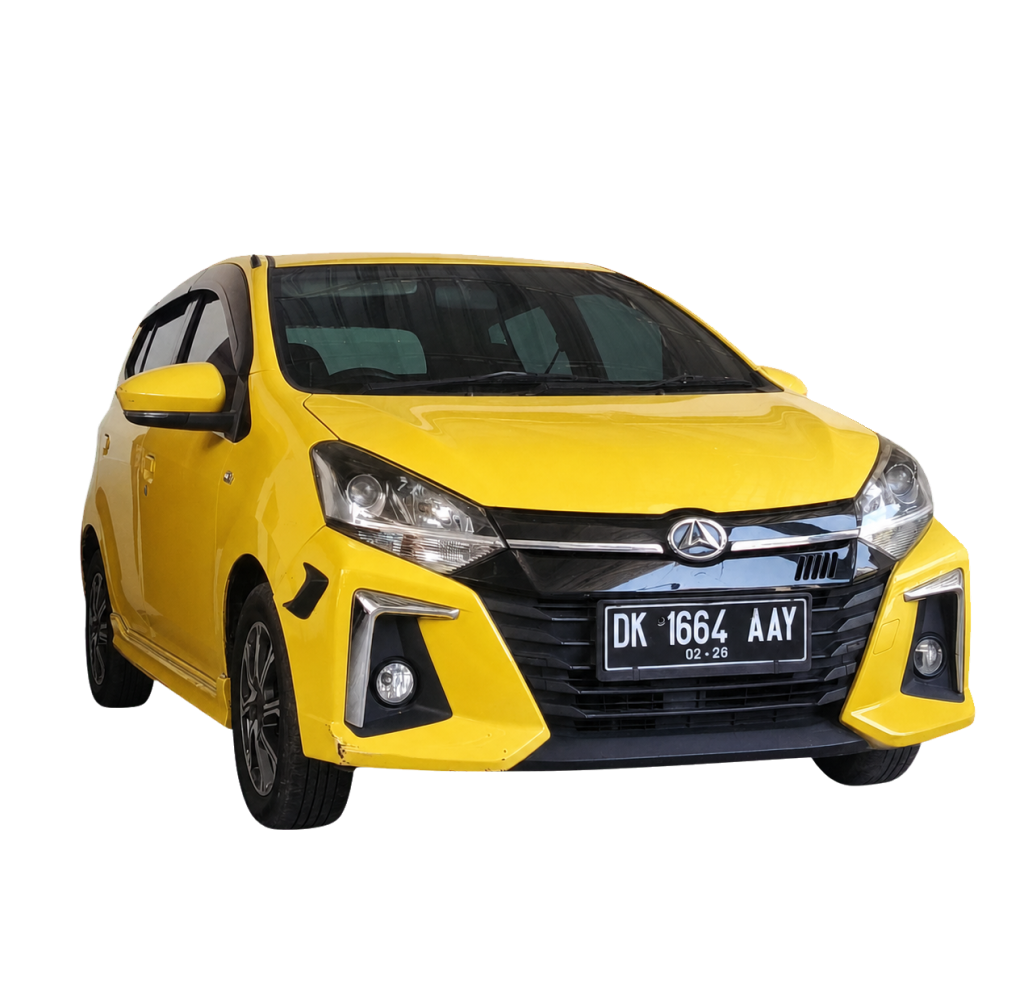 City car irit dan lincah, tersedia lepas kunci harian untuk yang mau nyetir sendiri.